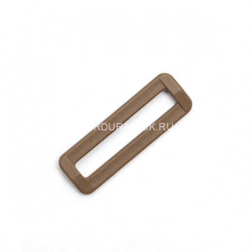 Пряжка, рамка, петля SIMPLE LOOP COYOTE BROWN, ацеталь, 50 мм MIL-SPEC, пр-во США, G.S.I