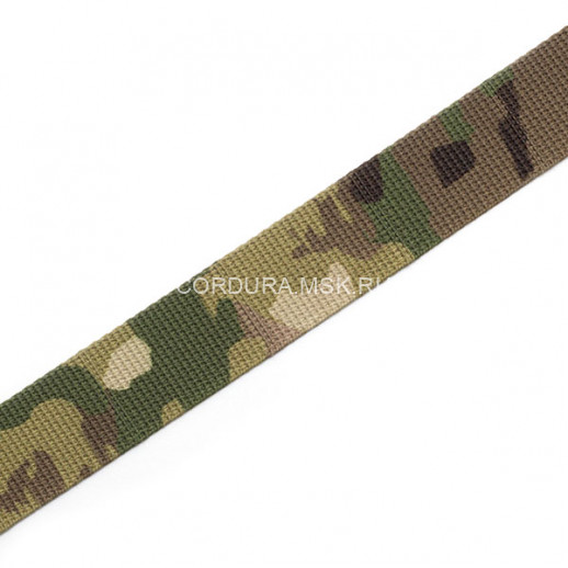 Стропа 25 мм Multicam с насечками 38 мм ИТГФ