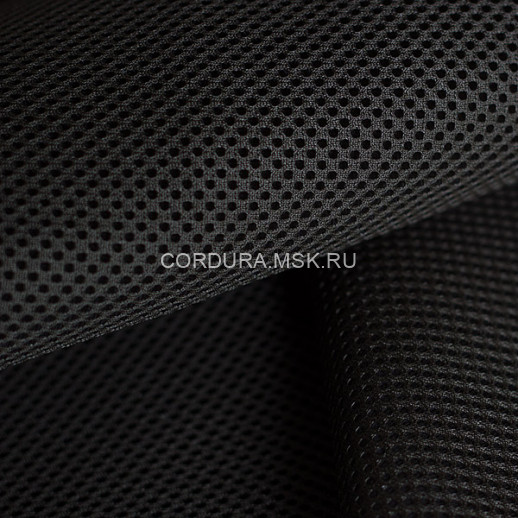 Сетка трехслойная airmesh черный полиэстер