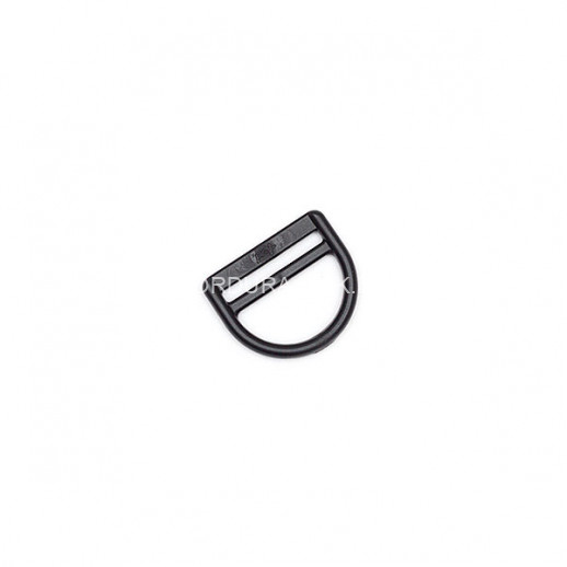 Полукольцо 25 мм с перемычкой Чёрный Апри