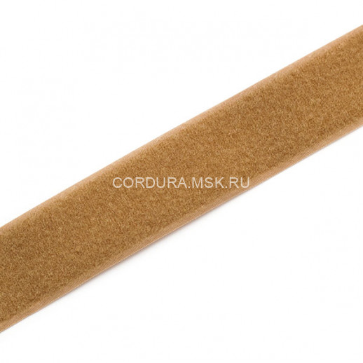 Липучка 38 мм повышенной прочности Coyote brown петля