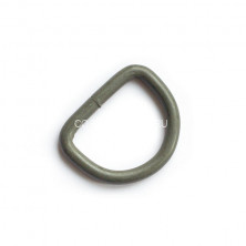 Полукольцо D-ring 25 мм FOLIAGE GREEN металл
