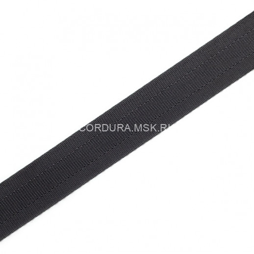 Стропа 25 мм для детских автокресел Чёрный АО "Лента"