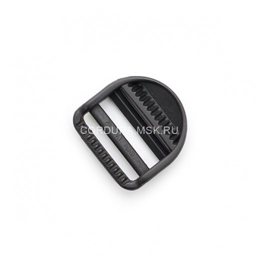 Пряжка трехщелевая 40 мм Черный 2M (Due Emme) id: 513