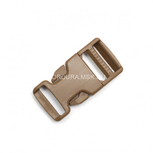 Пряжка фастекс COYOTE BROWN 25 мм, ацеталь, пр-во США, G.S.I