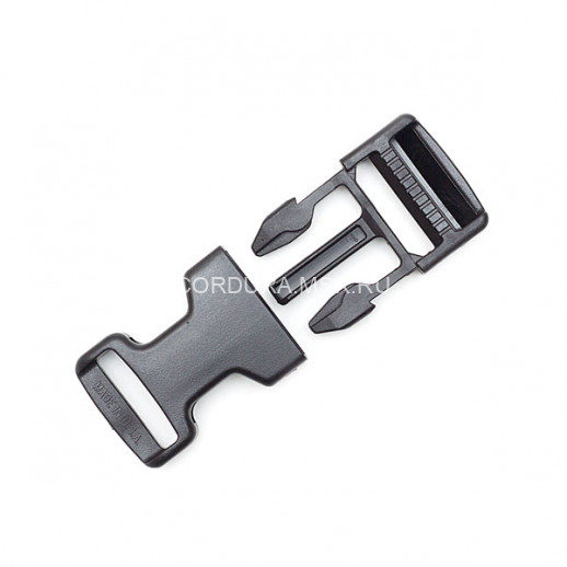 Пряжка фастекс BLACKЧЕРНЫЙ 25 мм США G.S.I