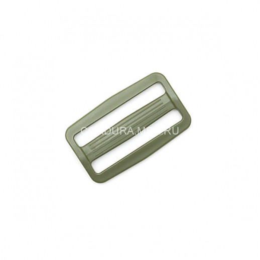 Пряжка регулятор двухщелевая ОЛИВА 50 мм MIL-SPEC G.S.I