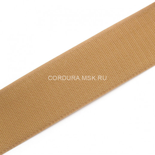Липучка 50 мм повышенной прочности Coyote brown крючок