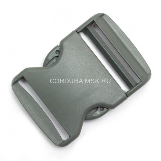 Пряжка фастекс  FOLIAGE GREEN, ацеталь, 50 мм MIL-SPEC, пр-во США, G.S.I