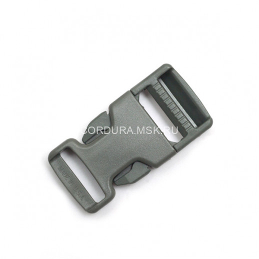 Пряжка фастекс FOLIAGE GREEN 25 мм, ацеталь, пр-во США, G.S.I