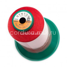 Нитки  SYNTON №30 0504 Красный 900 метров