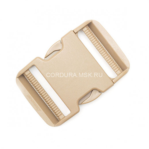 Пряжка фастекс 50 мм TAN499 2 регулировки