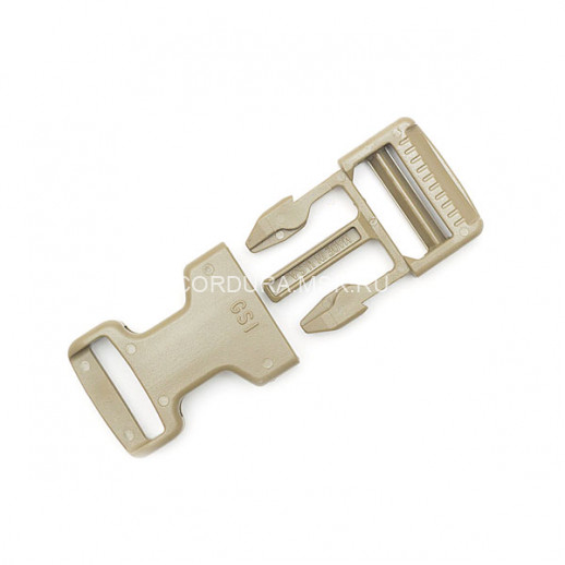 Gряжка фастекс 25 мм MIL-SPEC TAN499
