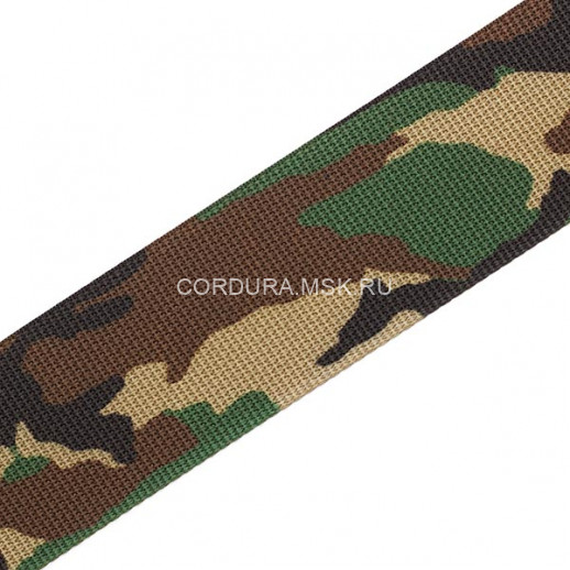 Стропа 50 мм Лес (woodland) ИТГФ