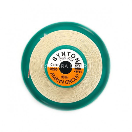 Нитки SYNTON №30 0265 Бежевый 900 метров