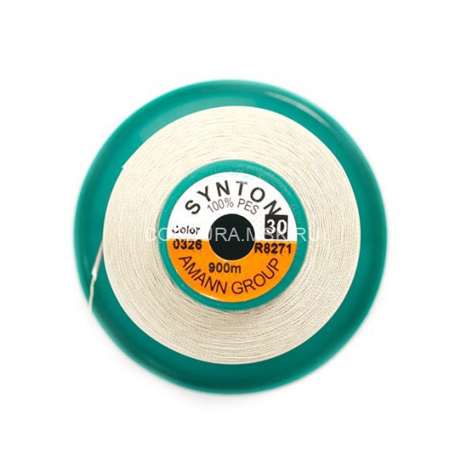 Нитки SYNTON №30 0326 Серо-бежевый 900 метров