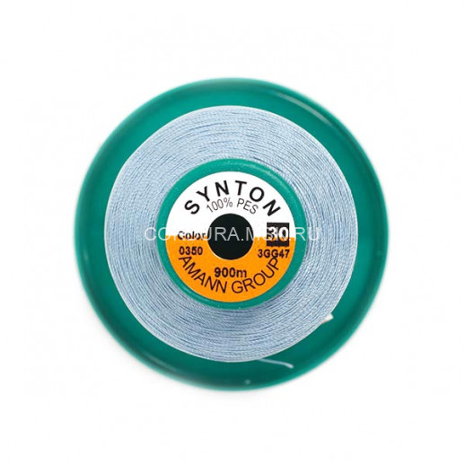 Нитки SYNTON №30 0350 Серо-голубой 900 метров