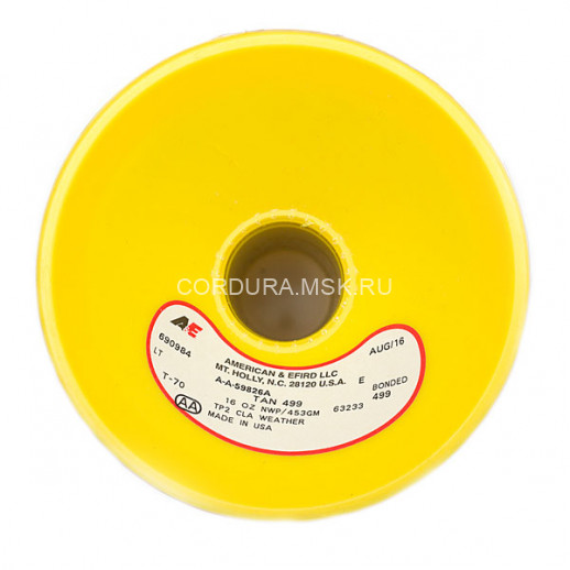 Нитки A&E TAN499 T70 16 oz MIL-SPEC