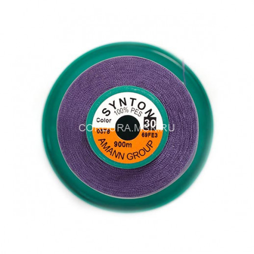 Нитки SYNTON №30 0578 Фиолетовый 900 метров 