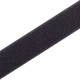 Липучка 38 мм повышенной прочности Чёрный петля