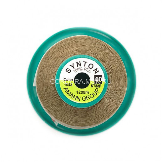 Нитки Solid (аналог Synton) №40 1043 хаки 1200 м