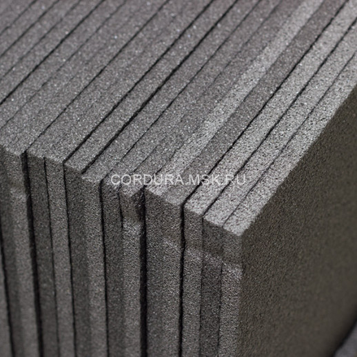 Пенолон ЛИСТ 1х2 м ППЭ 3010 антрацит 10 мм 