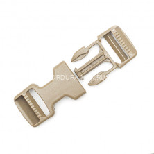 Пряжка фастекс 25 мм TAN499 2 рег. MIL-SPEC