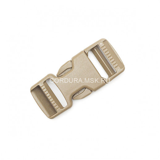 Пряжка фастекс 25 мм TAN499 2 регулировки SRDA ITW NEXUS MIL-SPEC