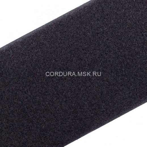 Липучка 100 мм черный петля