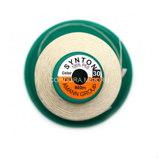 Нитки SYNTON №30 1209 Кремово-бежевый 900 метров