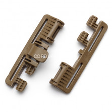 Пряжка быстрого сброса ROC 80 Coyote brown 2M (Due Emme)