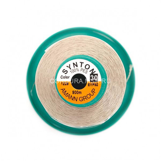 Нитки SYNTON №30 1228 Светло-коричневый 900 метров