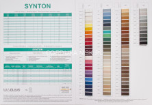 Карта цветов ниток Synton